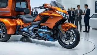 Электрический трехколесный кемпер Honda Gold Wing 2026 года – будущее роскошных путешествий раскр...