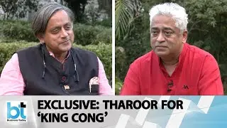 Shashi Tharoor in conversation with Rajdeep Sardesai about his candidature for Congress president