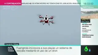 LA SEXTA TELEVISI&Oacute;N | AUXDRON LFG OPERANDO EN FUENGIROLA | VERANO 2019 | GENERAL DRONES