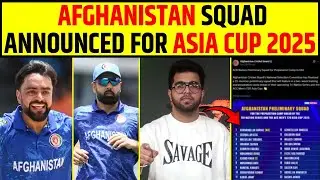 BIG BREAKING- AFGHANISTAN SQUAD ANNOUNCED FOR ASIA CUP 2025 #asiacup2025 #icc #afganistancricket