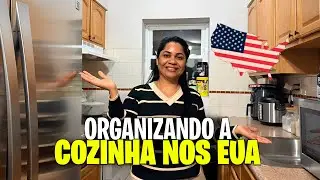 LIMPEZA COMPLETA DA COZINHA 🧽 | ROTINA REAL NOS EUA