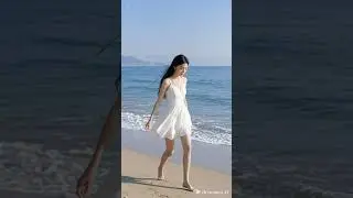 Aesthetic Beach Walk Photography Ideas for Girls
