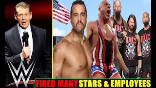 WWE Fired 38 Superstars & Employees- Breaking | Rusev, Kurt Angle, The Oc , WWE Releases 2020