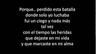 No Desaparecerá letra