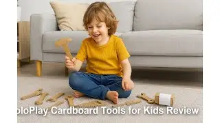 📦 ColoPlay Cardboard Tools for Kids Review 🧰