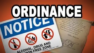 ⚖️ Learn English Words: ORDINANCE - Meaning, Vocabulary with Pictures and Examples