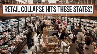Retail Exodus: Top 10 U.S. States in Crisis