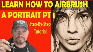How To Airbrush A Portrait Step By Step Guide