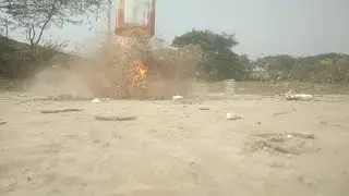 carbide bomb experiment fail 😥😥