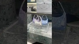 Prada Nylon Bags - ReNylon and Crystals #prada #luxurybags #minibag