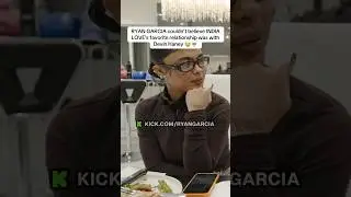 RYAN GARCIA couldn't believe INDIA LOVE's favorite relationship was withDevin Haney 😭 #ryangarcia