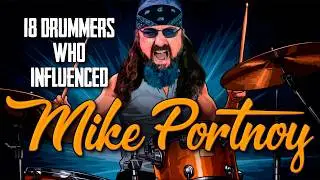 You Know PORTNOY, But Do You Know His 18 Drumming Heroes? | #rockdrums #mikeportnoy