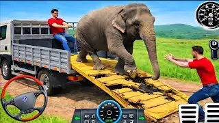 Animal Cargo Truck Driving Game 3D - Animal Transport Cargo Truck 2024 - Android Gameplay