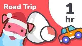 1 Hour Car Ride Timer for Kids (Silent Visual Countdown for Road Trips)