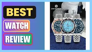 Best San Martin Vintage Luxury Men Dive Watch
