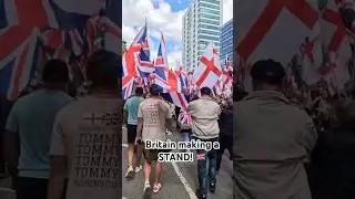 ЗАНИМАЕМ ПОЗИЦИЮ! 🇬🇧 #fyp #шорты #манчестер #протест #uk #unionjack #flag #england #протест #news
