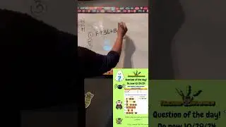 The answer to the question of the day! #shorts #mathematicsteacher #onlineteacher #howtomath #howto