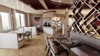 Ethnic restaurant walkthrough