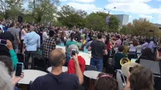 The BSO Plays National Anthem in the Heart of Baltimore Amid Unrest