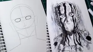 How to draw Saitama like a professional mangaka !