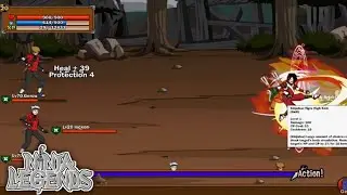 Ninja Legends Level 20 Chunin Exam Stage 5 Hard Mode Free User Passed - Ninja Saga Android