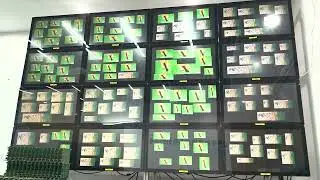 8 inputs and 16 outputs video wall controller