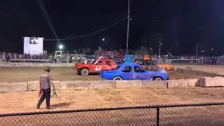 Hookstown fair demolition derby 2018