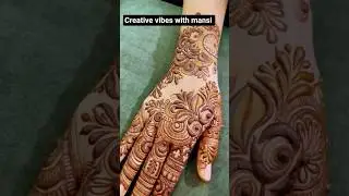 Back hand leafy mehandi design 🌿#hennadesign#mehandi#trending #ytshorts #explore