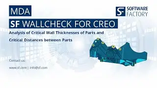SF WALLCHECK for PTC Creo - Automated Checks of Wall Thicknesses and Clearances