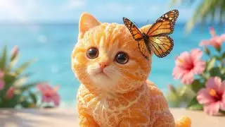 🐱 Milo 🐾 &ndash; The Day We Met a Butterfly 🦋🍊The Orange Cat Story