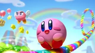 Inventief kleien in Kirby And The Rainbow Curse