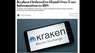 [Crypto2Day] Crypto ATM - Poly Network hack - Kraken vs IRS & more.. Latest crypto news (1&2/07/23)
