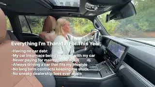 Thankful for my Flexcar.