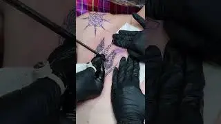 📌Sak Yant by traditional Thai hand poke #sakyantinbangkok #thaitattoocafe #Bangkok #thailand