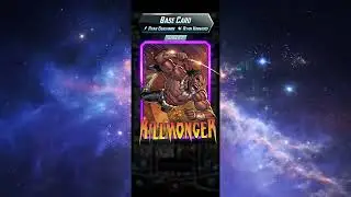 MARVEL SNAP - Killmonger | Base Card | Epic