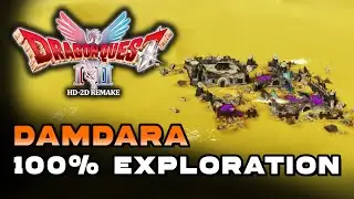 Dragon Quest 1 HD-2D Remake - Damdara 100% Exploration Guide (All Items, Chests...)