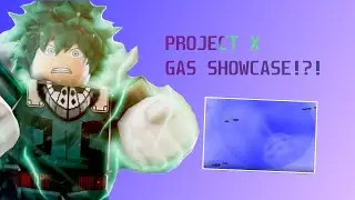 Project X (Roblox) Gas showcase!! New BEST Anime game!!!