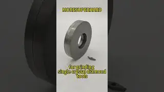 Metal diamond grinding wheel for single crystal