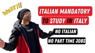 Is Italian mandatory to study in italy ? Must watch