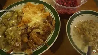 My Personal ASMR Thanksgiving Dinner
