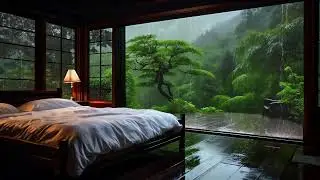 Peaceful Rain & Sleep Music + Insomnia Relief, Stress Healing, Cozy Night Ambience