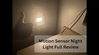 Motion Sensor Night Light Full Review - Watch Before Buying