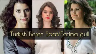 Turkish top famous actress Fatima gull /Beren Saat in Asian wardrobe