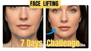 How to Lift Sagging Face Naturally | Face Lifting Routine | Younger Looking #yoga @preetvyawellness