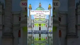 Paid Internship Program in Austria 🇦🇹 | IndiGlobal immigration