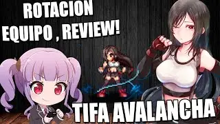 FFBE : Analizando | Neo Vision Tifa Avalancha | La mejor Waifu Finisher !