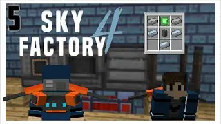 Flying in Skyfactory! | Skyfactory 4 Episode 5