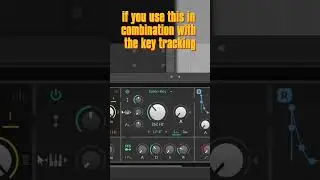 Frequency and Keytrack tip for #bitwig #howto @bitwig