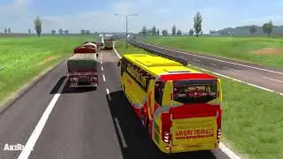 Extreme Road Accident | Superfast Volvo Bus | Thrilling Overtake