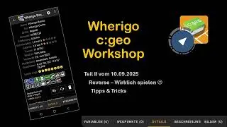 Wherigo /c:geo   Workshop  Teil 2